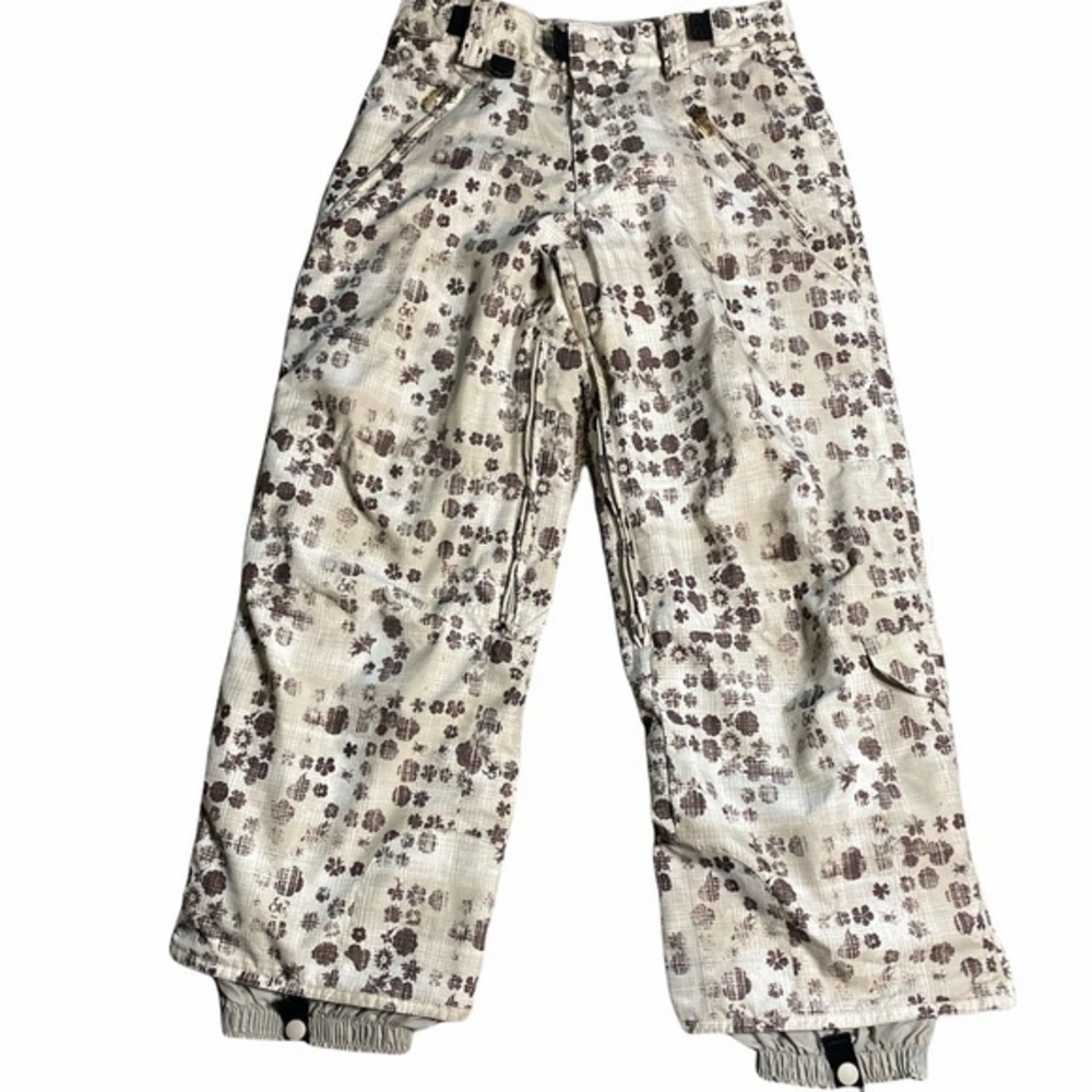 Turbine Boardwear Cargo Snowboard Skiing Snow Pants‎ Sz. M Youth